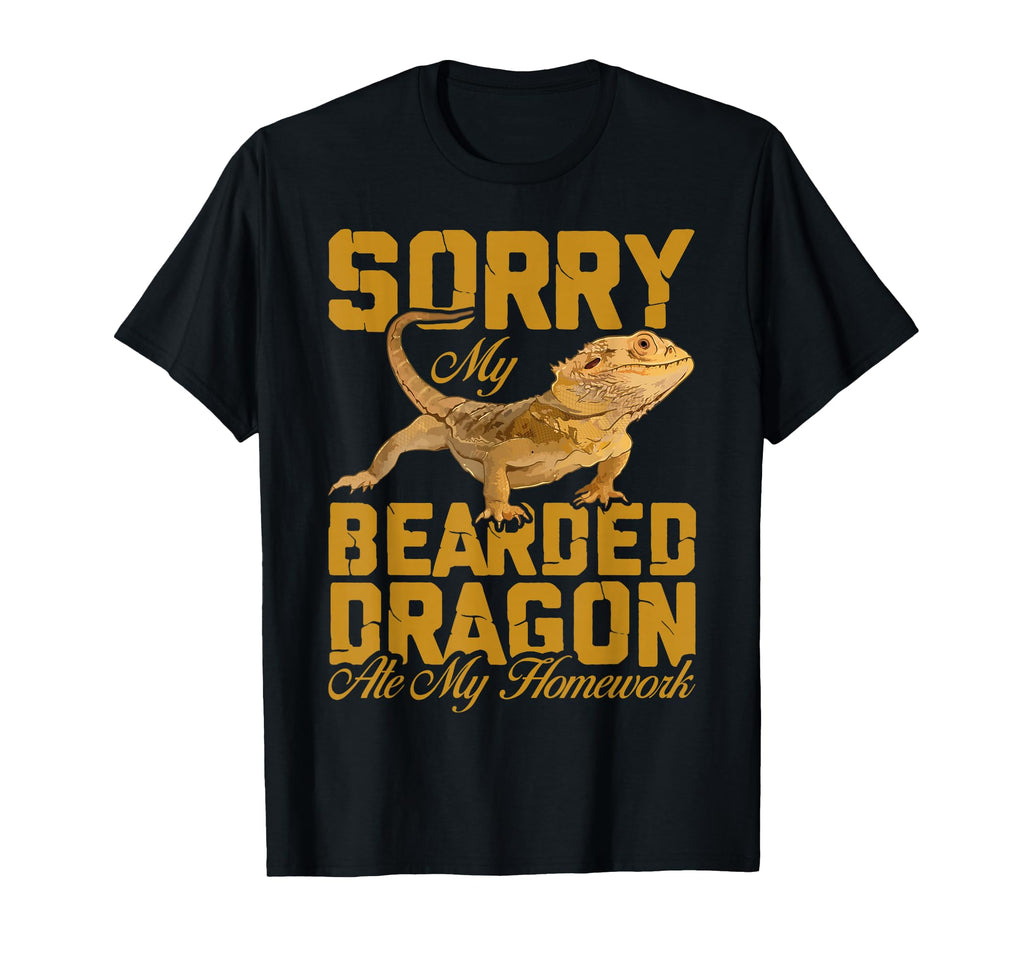 My Bearded Dragon Ate My Homework T-Shirt - Minimalist Print Unisex - T-Shirt, Sweatshirt, Hoodie
