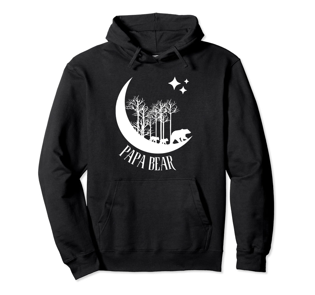 Fathers Day Dad Bear Children Bear Hoodie - Novelty Apparel Men Women - T-Shirt, Sweatshirt, Hoodie