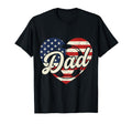 4Th July Soccer Dad Usa Flag Heart T-Shirt - Trendy Graphic for Adults - T-Shirt, Sweatshirt, Hoodie
