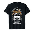 Soccer Great Grandma Messy Bun Hair T-Shirt - Custom Art Print Men Women - T-Shirt, Sweatshirt, Hoodie