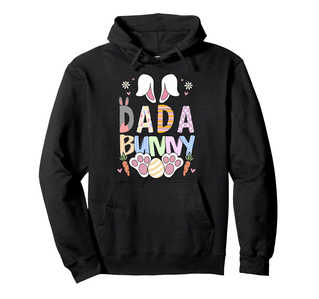 Dada Bunny Ears Easter Family Matching Hoodie - Trendy Graphic Men Women - T-Shirt, Sweatshirt, Hoodie