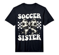 Soccer Sister Funny Coquette Bow T-Shirt - Casual Everyday Wear Men Women - T-Shirt, Sweatshirt, Hoodie