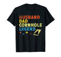 Mens Funny Cornhole Husband Dad Cornhole T-Shirt - Minimalist Print Unisex - T-Shirt, Sweatshirt, Hoodie