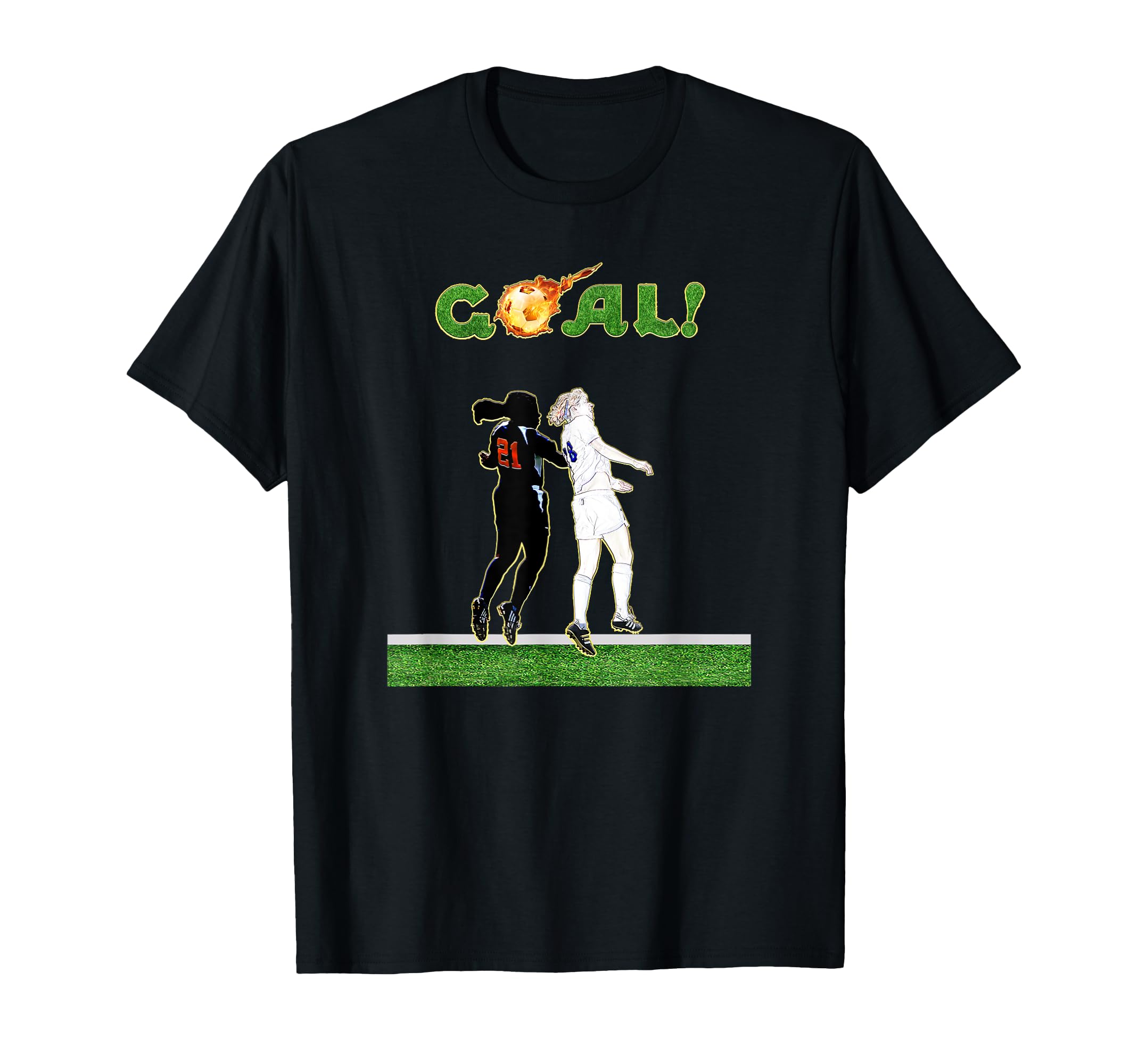 Goal Soccer Football Players Athletic T-Shirt - Graphic Print Men Women - T-Shirt, Sweatshirt, Hoodie