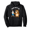 Bear Me Funny Mens Stuffed Bear Gift Hoodie - Trendy Graphic Men Women - T-Shirt, Sweatshirt, Hoodie
