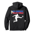 Philippines Soccer Fans Jersey Philippine Hoodie - Graphic Print Unisex - T-Shirt, Sweatshirt, Hoodie
