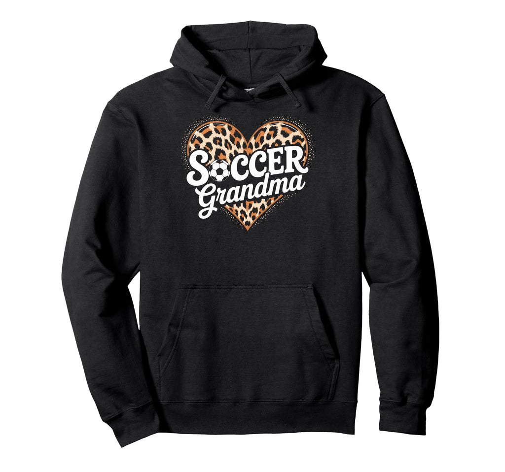 Soccer Football Player Grandma Fan Soccer Hoodie - Graphic Print Men Women - T-Shirt, Sweatshirt, Hoodie