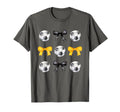 Soccer Ball Bows Womens Soccer T-Shirt - Fun Novelty Design for Adults - T-Shirt, Sweatshirt, Hoodie