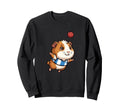 Kawaii Guinea Pig Soccer Sweatshirt - Casual Everyday Wear for Adults - T-Shirt, Sweatshirt, Hoodie