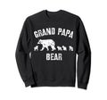 Grand Papa Bear 4 Four Cubs Sweatshirt - Novelty Apparel for Adults - T-Shirt, Sweatshirt, Hoodie