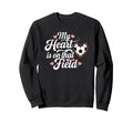 My Heart Is That Field Soccer Sweatshirt - Casual Everyday Wear Men Women - T-Shirt, Sweatshirt, Hoodie