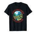 Lauterbrunnen Switzerland Distressed T-Shirt - Graphic Print Men Women - T-Shirt, Sweatshirt, Hoodie