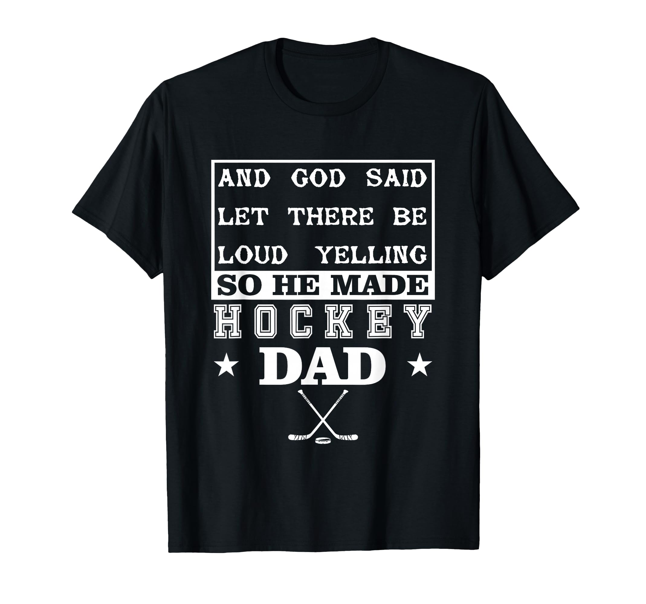 Hockey Let There Be Loud Yelling T-Shirt - Unique Graphic for Adults - T-Shirt, Sweatshirt, Hoodie