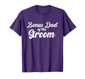 Bonus Dad Groom Wedding Party Matching T-Shirt - Graphic Print for Adults - T-Shirt, Sweatshirt, Hoodie