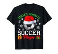 Soccer Santa S Favorite Soccer Player T-Shirt - Trendy Graphic Unisex - T-Shirt, Sweatshirt, Hoodie