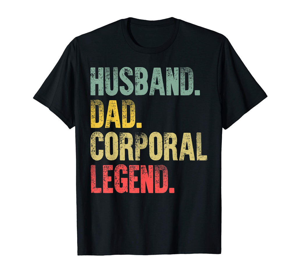 Mens Funny Gift Husband Dad Corporal T-Shirt - Custom Art Print Unisex - T-Shirt, Sweatshirt, Hoodie