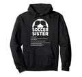 Soccer Sister 1 I Love This Game Soccer Hoodie - Aesthetic Graphic Unisex - T-Shirt, Sweatshirt, Hoodie