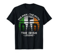 Dad Myth Irish Legend Ireland Flag T-Shirt - Casual Everyday Wear Unisex - T-Shirt, Sweatshirt, Hoodie