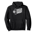 Vintrage Soccer Daddy Ball And Net Hoodie - Trendy Graphic for Adults - T-Shirt, Sweatshirt, Hoodie