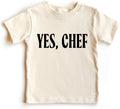 Yes Chef 100% Cotton Toddler Foodie Kids Clothes - Adult & Kids T-Shirts, Sweatshirts & Hoodies apparel design preview 1