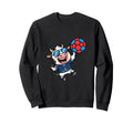 Moo United 7 Soccer Cow Athlete Sweatshirt - Custom Art Print for Adults - T-Shirt, Sweatshirt, Hoodie