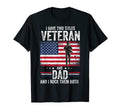 Mens I Have Two Titles Veteran And T-Shirt - Novelty Apparel for Adults - T-Shirt, Sweatshirt, Hoodie