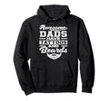 Awesome Dads Have Tattoos And Beards Hoodie - Streetwear Style Men Women - T-Shirt, Sweatshirt, Hoodie