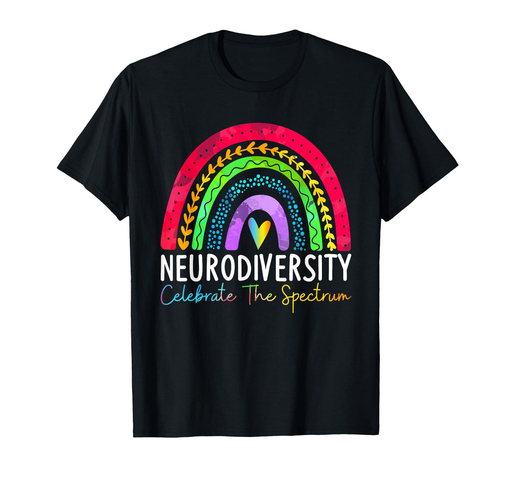 Neurodiversity Autism Spectrum Asd Adhd T-Shirt - Trendy Graphic Men Women - T-Shirt, Sweatshirt, Hoodie