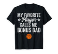 Stepdad Basketball My Favorite Player T-Shirt - Trendy Graphic Unisex - T-Shirt, Sweatshirt, Hoodie