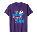 Soccer Little Brother Biggest Fan T-Shirt - Casual Everyday Wear Unisex - T-Shirt, Sweatshirt, Hoodie