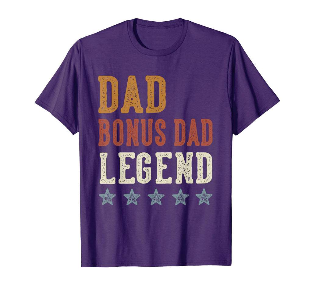 Dad Bonus Dad Legend Distressed T-Shirt - Streetwear Style for Adults - T-Shirt, Sweatshirt, Hoodie