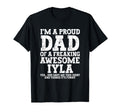 Dad Iyla Personalized Name Funny T-Shirt - Casual Everyday Wear Unisex - T-Shirt, Sweatshirt, Hoodie
