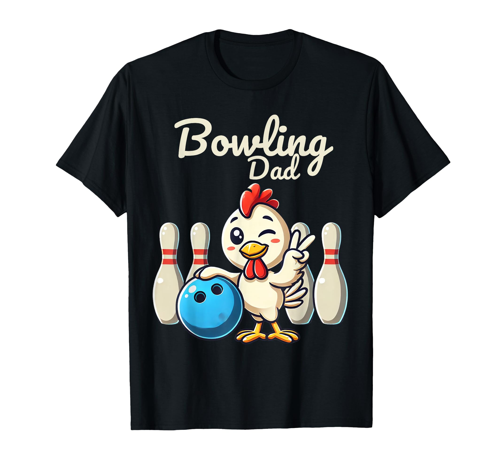 Bowling Dad Funny Bowler And Game T-Shirt - Aesthetic Graphic Unisex - T-Shirt, Sweatshirt, Hoodie