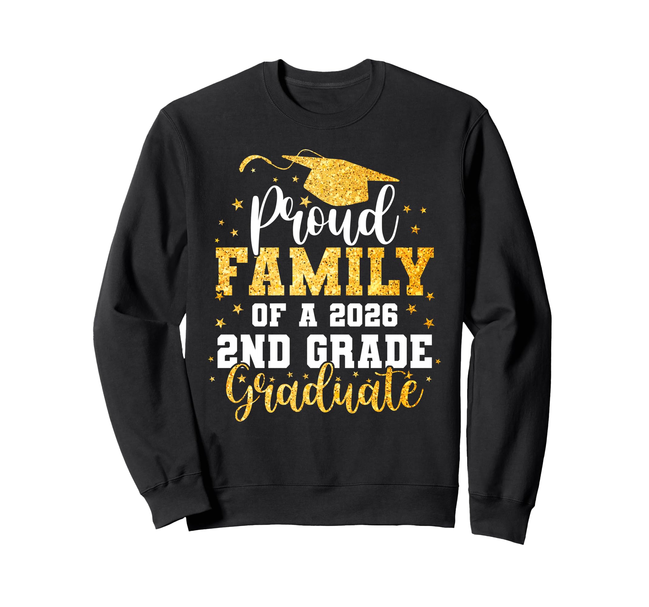 Proud Family Class 2026 2Nd Grade Sweatshirt - Minimalist Print Unisex - T-Shirt, Sweatshirt, Hoodie