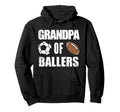 Grandpa Ballers Funny Soccer Football Hoodie - Casual Everyday Wear Unisex - T-Shirt, Sweatshirt, Hoodie