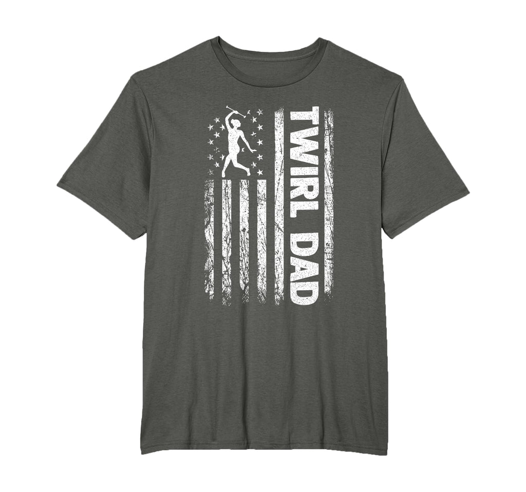Baton Twirler Dad Majorette Twirling T-Shirt - Aesthetic Graphic Unisex - T-Shirt, Sweatshirt, Hoodie