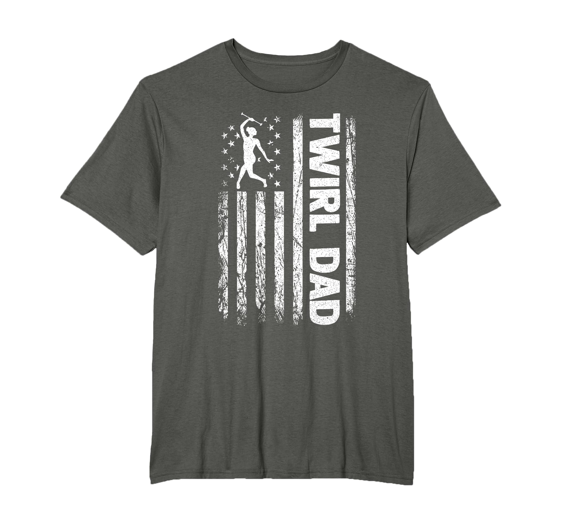Baton Twirler Dad Majorette Twirling T-Shirt - Aesthetic Graphic Unisex - T-Shirt, Sweatshirt, Hoodie