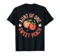 Aunt First Birthday One Sweet Peach Bday T-Shirt - Graphic Print Unisex - T-Shirt, Sweatshirt, Hoodie