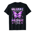 Grammy Birthday Butterfly Family T-Shirt - Casual Everyday Wear Unisex - T-Shirt, Sweatshirt, Hoodie