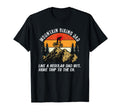 Mountain Biking Dad Funny Like Regular Dad T-Shirt - Trendy Graphic Unisex - T-Shirt, Sweatshirt, Hoodie