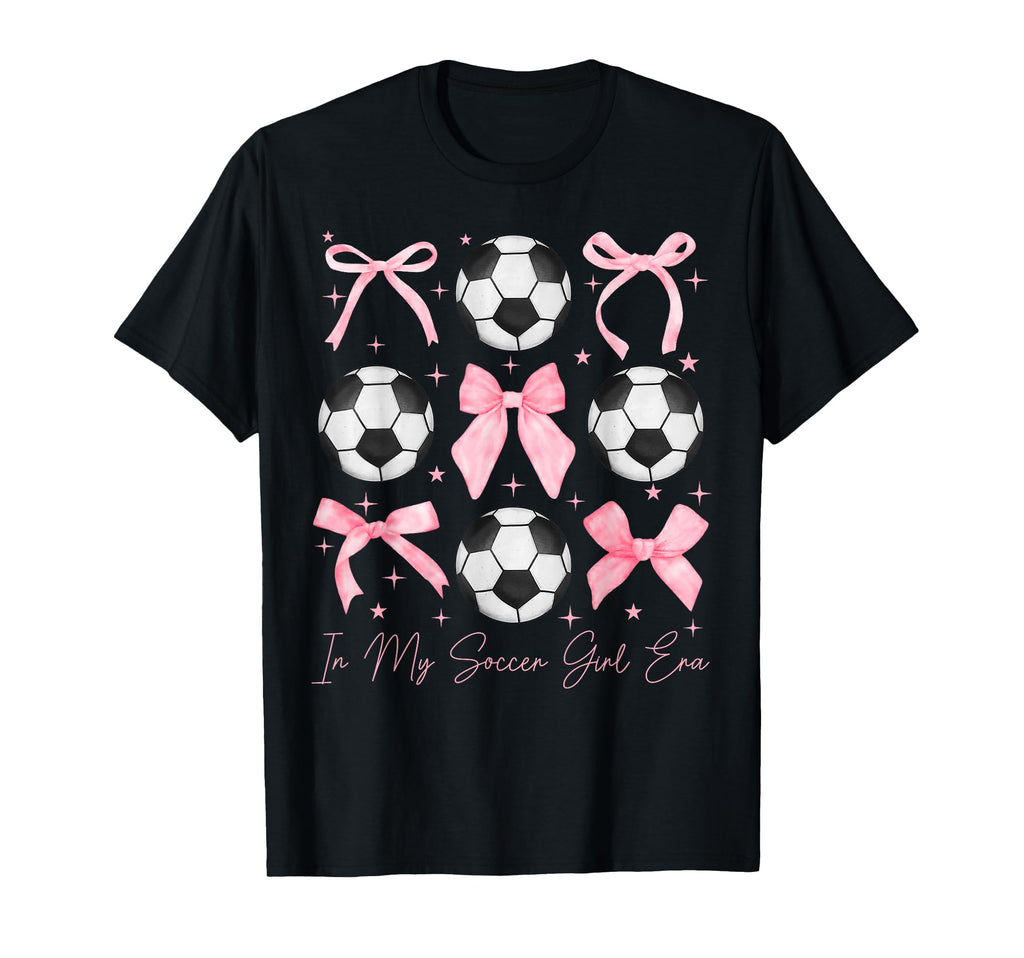 Soccer My Soccer Era Groovy Soccer T-Shirt - Graphic Print Unisex - T-Shirt, Sweatshirt, Hoodie