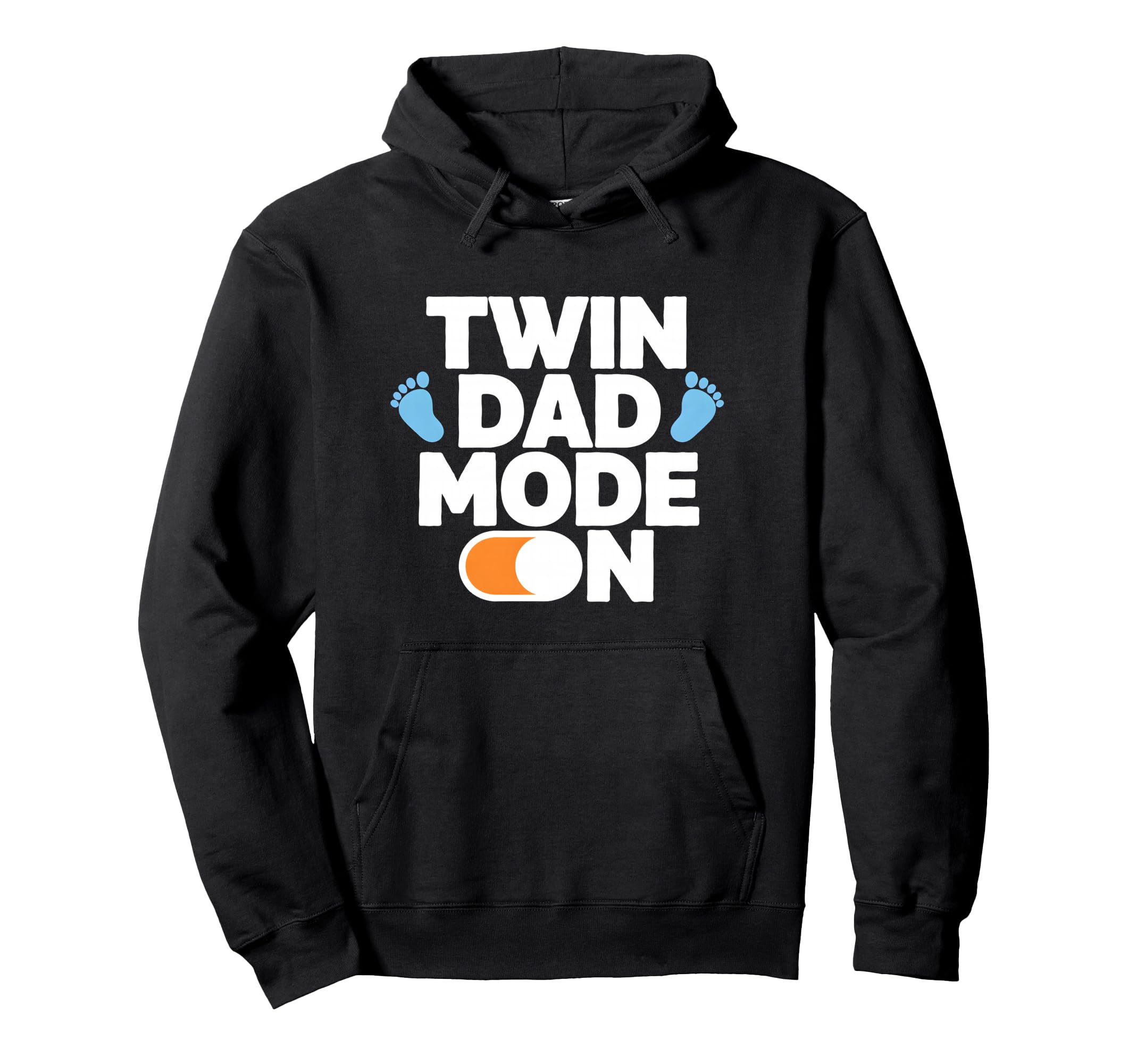 Twin Dad Mode Father Hoodie - Graphic Print Unisex - T-Shirt, Sweatshirt, Hoodie