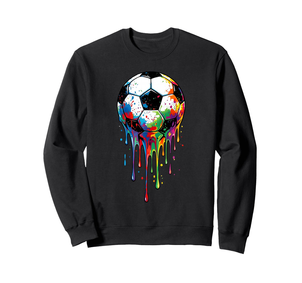 Dripping Soccer Drip Ice Sweatshirt - Casual Everyday Wear for Adults - T-Shirt, Sweatshirt, Hoodie