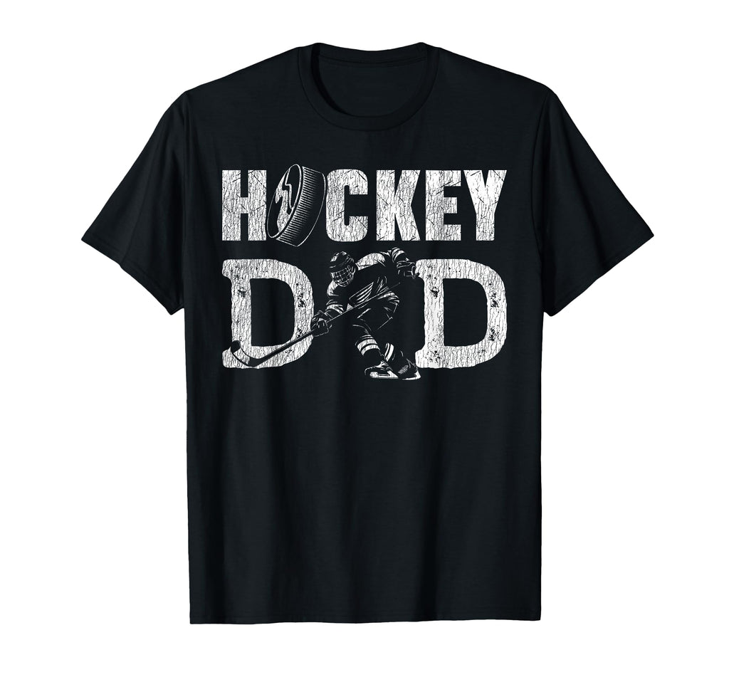 Ice Hockey Dad Father Hockey Dad T-Shirt - Trendy Graphic Unisex - T-Shirt, Sweatshirt, Hoodie
