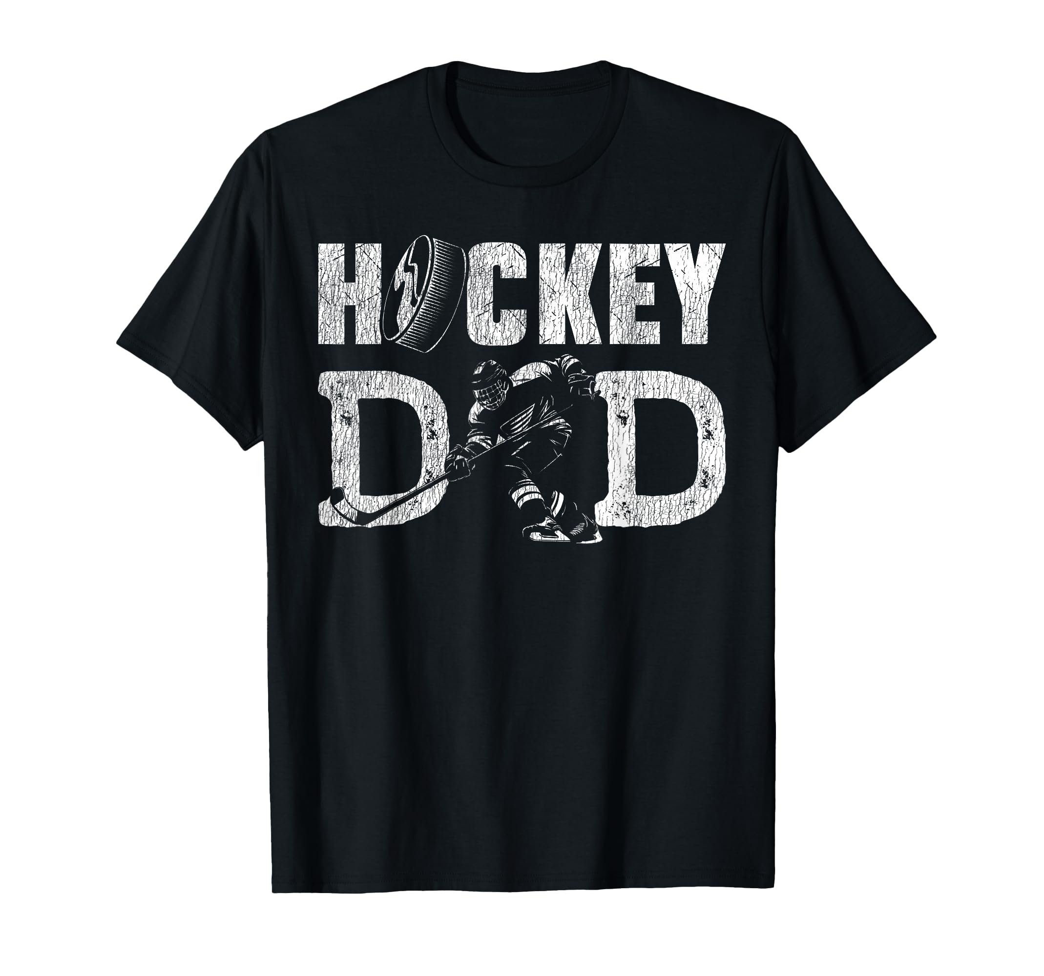 Ice Hockey Dad Father Hockey Dad T-Shirt - Trendy Graphic Unisex - T-Shirt, Sweatshirt, Hoodie