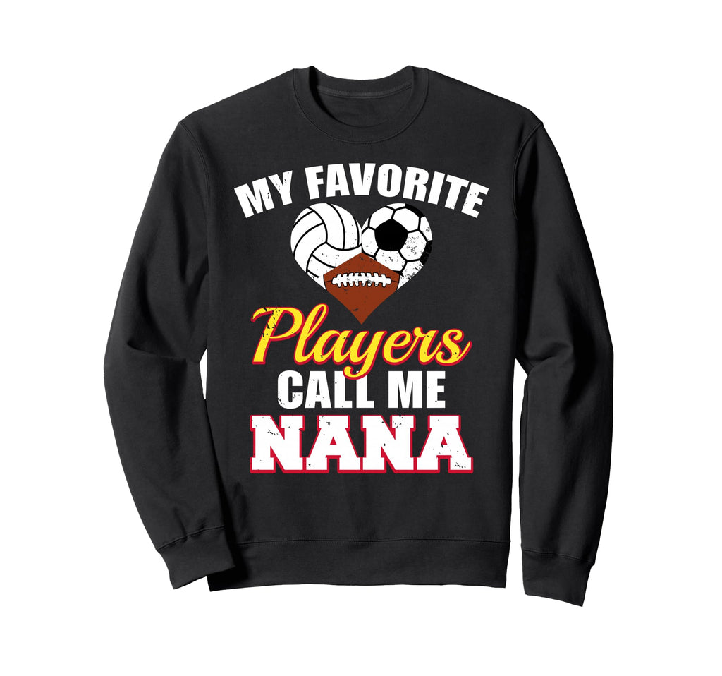 My Favorite Players Volleyball Sweatshirt - Streetwear Style for Adults - T-Shirt, Sweatshirt, Hoodie