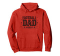 Football Dad Proud Senior Soccer Parent Hoodie - Graphic Print Unisex - T-Shirt, Sweatshirt, Hoodie