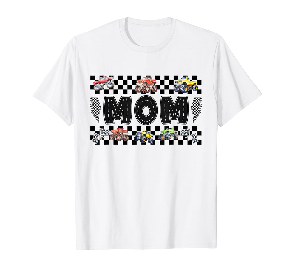 Mom Monster Truck Family Crew Birthday T-Shirt - Fun Novelty Design Unisex - T-Shirt, Sweatshirt, Hoodie