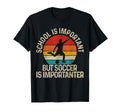 Football School Is Important But T-Shirt - Unique Graphic for Adults - T-Shirt, Sweatshirt, Hoodie