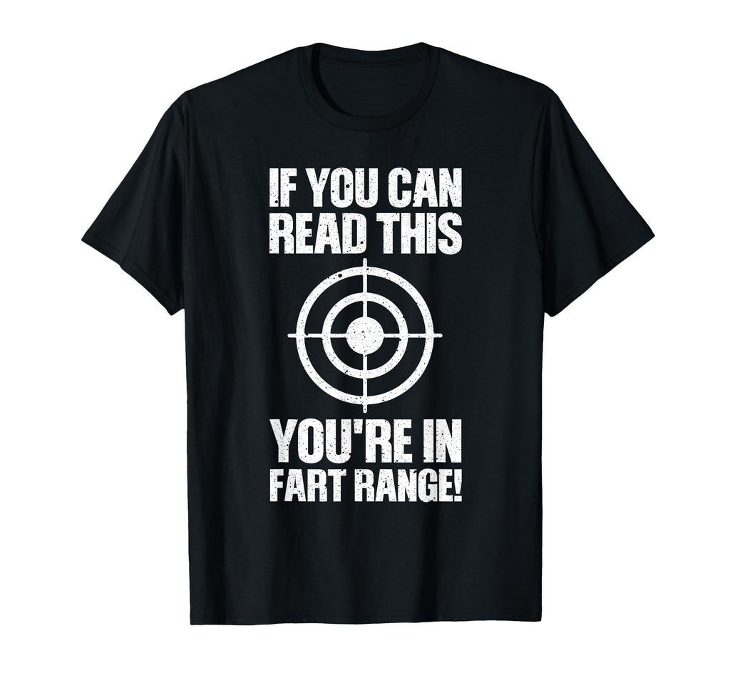 Funny Fart Gift If You Can Read This T-Shirt - Minimalist Print for Adults - T-Shirt, Sweatshirt, Hoodie